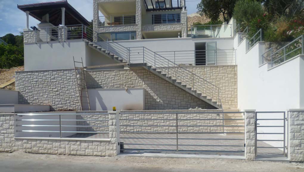 Inox ograda za kuću